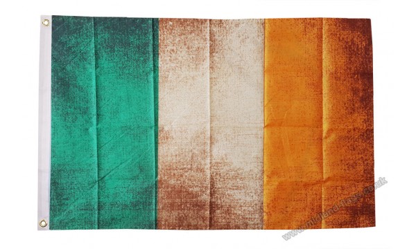 Ireland (Grunge) Flag